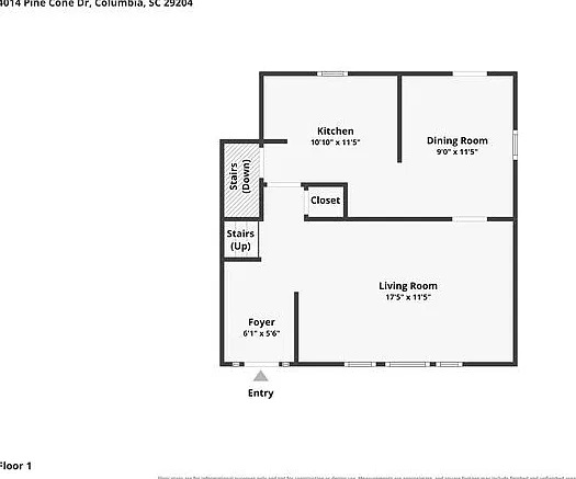 3 bed, 2.0 bath, 1656 sqft, $1,595 — Photo 3