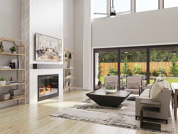 Representative Only Woodbridge Plan Great Room