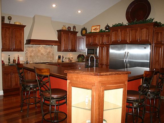Gourmet kitchen, notice the refrigerator and freezer units.