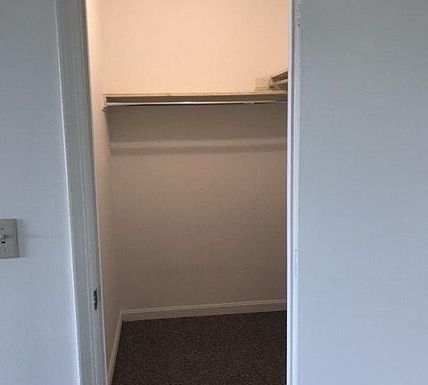 Dining room walk-in closet