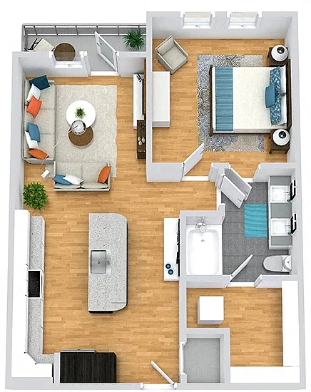 Floor plan Hadley