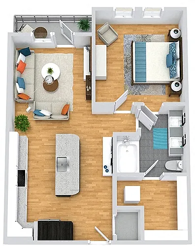 Floor plan Hadley