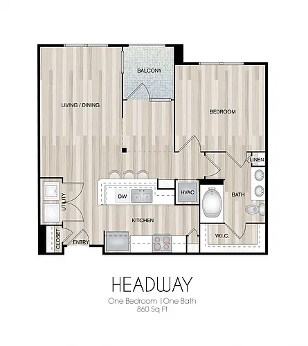 Floor plan Headway & Rudder