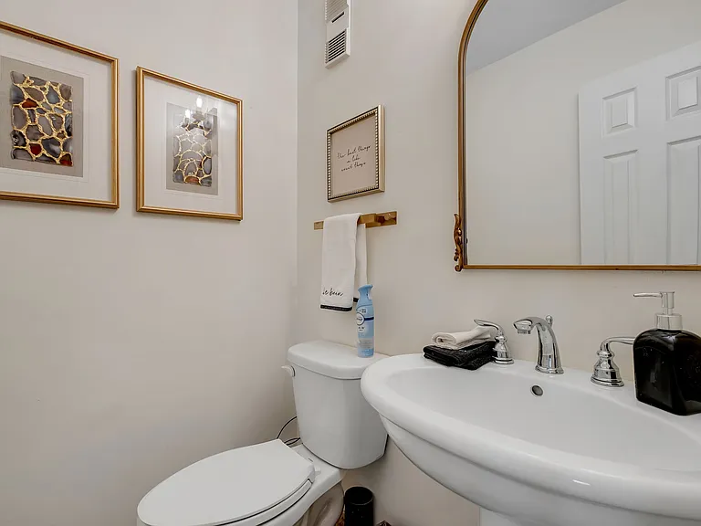 Powder Room off main living area