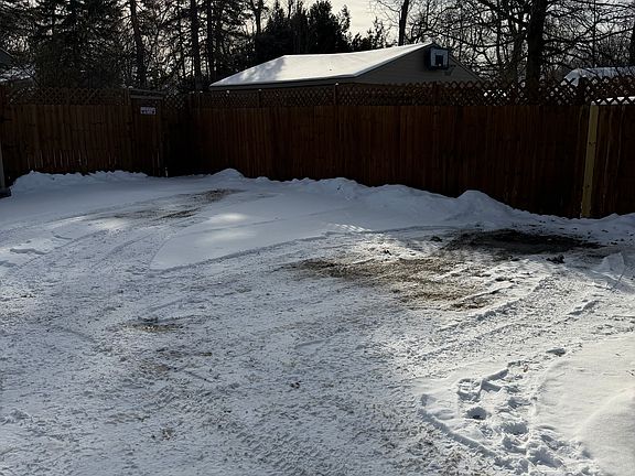Parking spot in rear of house