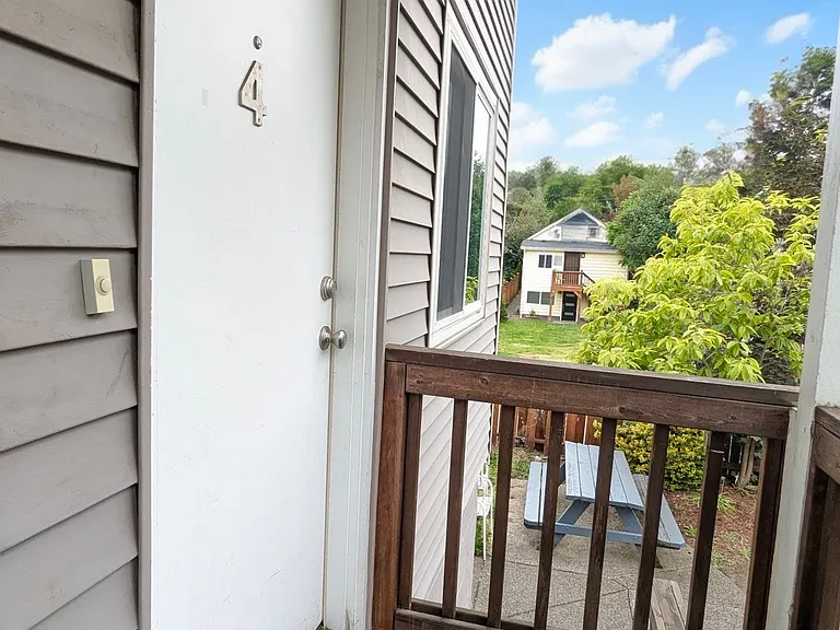 Unit #4 front door
