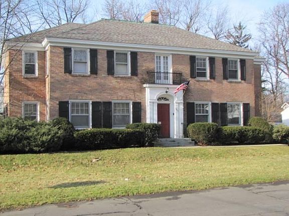 Exterior and lawn.