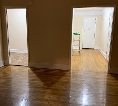 view of foyer and dinning area from the living room