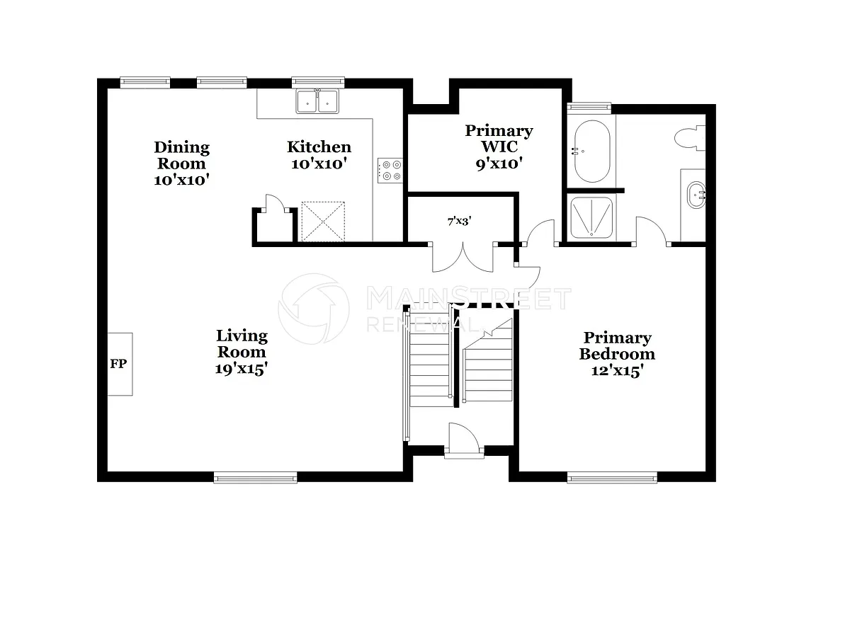 Floor Plan - 2731 Rambling Way