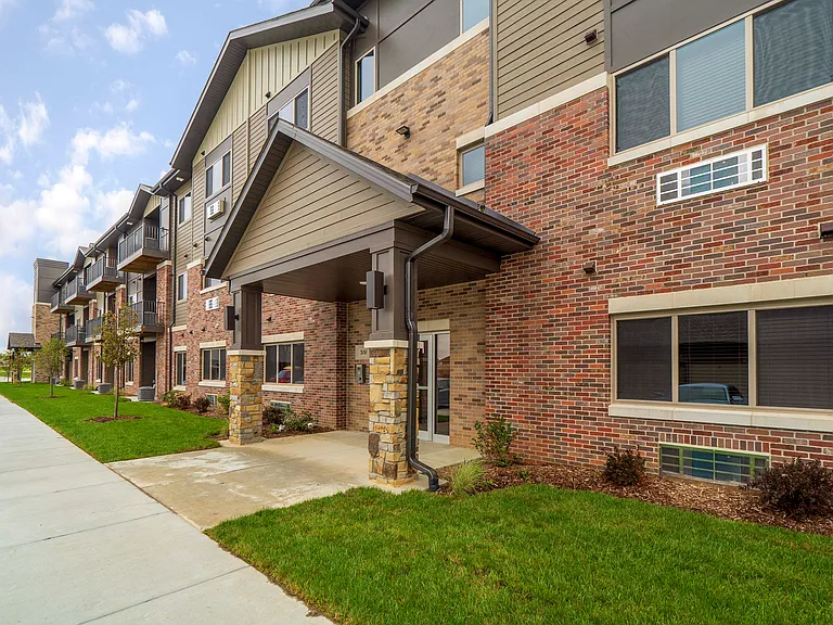 Enjoy peace of mind with controlled accesseach building features a call box for guests and deliveries, plus fob entry for residents.