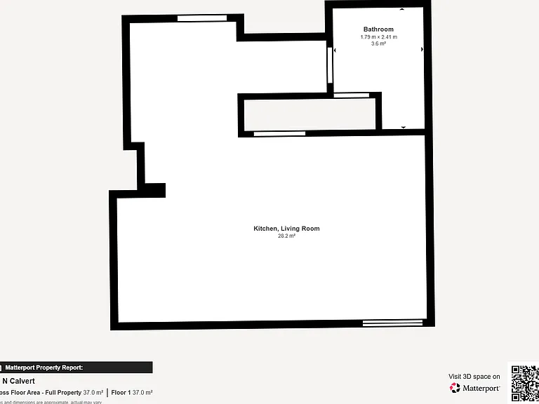 Charming 1 Bedroom/1 Bathroom Apartment Unit in Downtown Baltimore, MD! Unit 416 — Photo 49