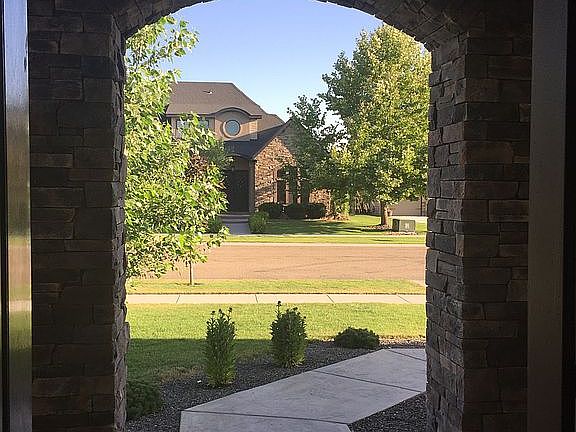 Front covered porch doorway