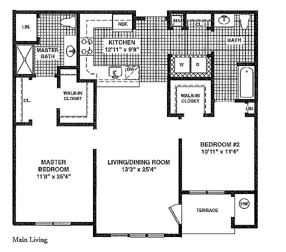 Floor plan Redwood