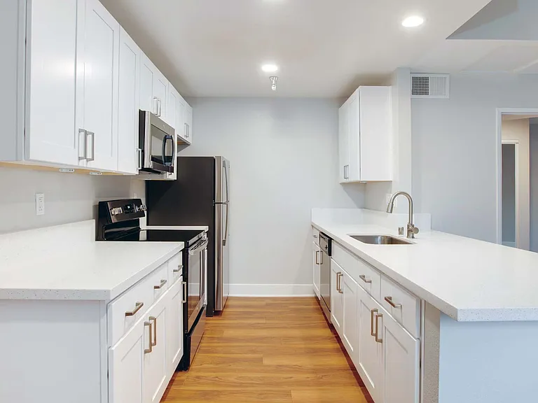 Updated kitchens with premium finishes are available for upgrade.