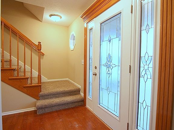 Front Entry with Hardwood Floors