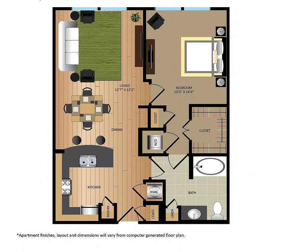 Floor plan A2 - Platinum Renovation