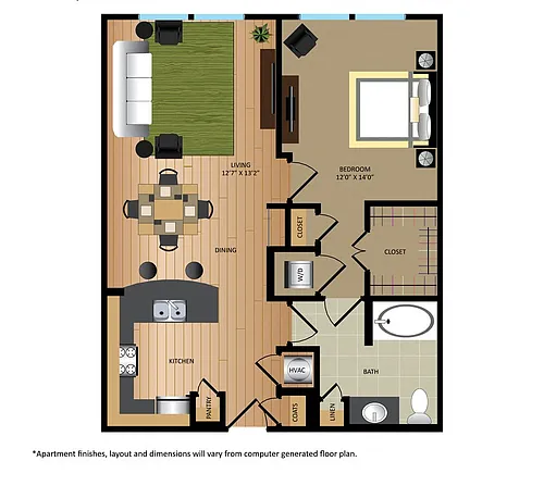 Floor plan A2 - Platinum Renovation