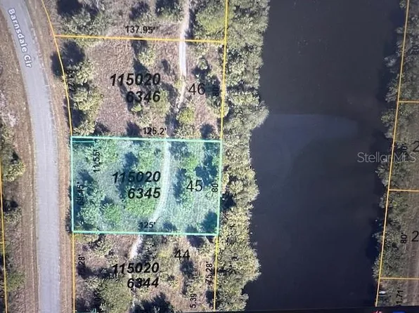 LOT 45 BARNSDALE CIRCLE LOT 45, NORTH PORT, FL 34288