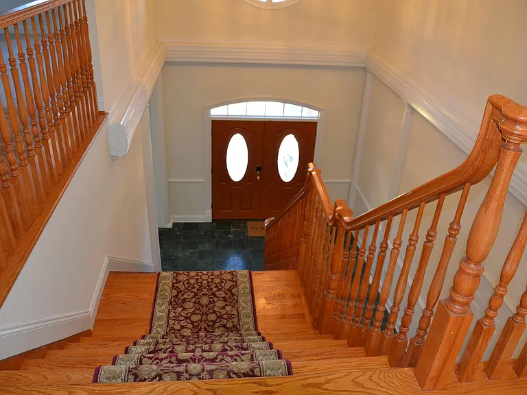 Staircase view from top