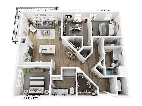 Floor plan C2