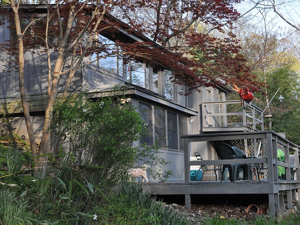 Back Deck Facing the Woods