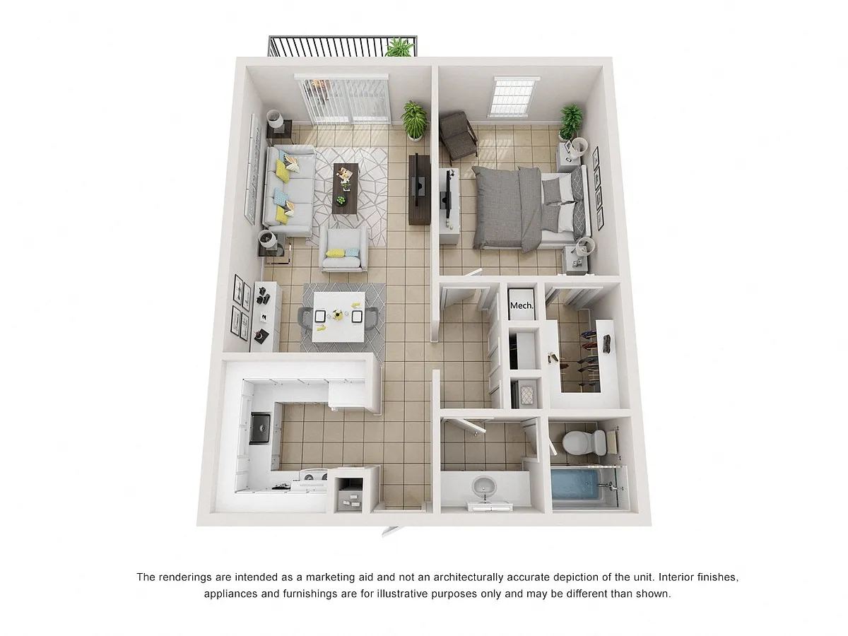 Floor plan Model A