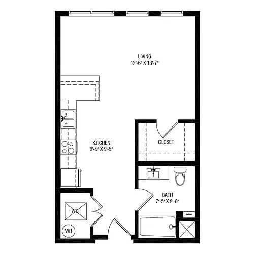 Floor plan Emory S1