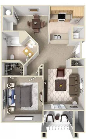 Floor plan Ocotillo