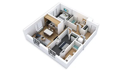 Floor plan 2A