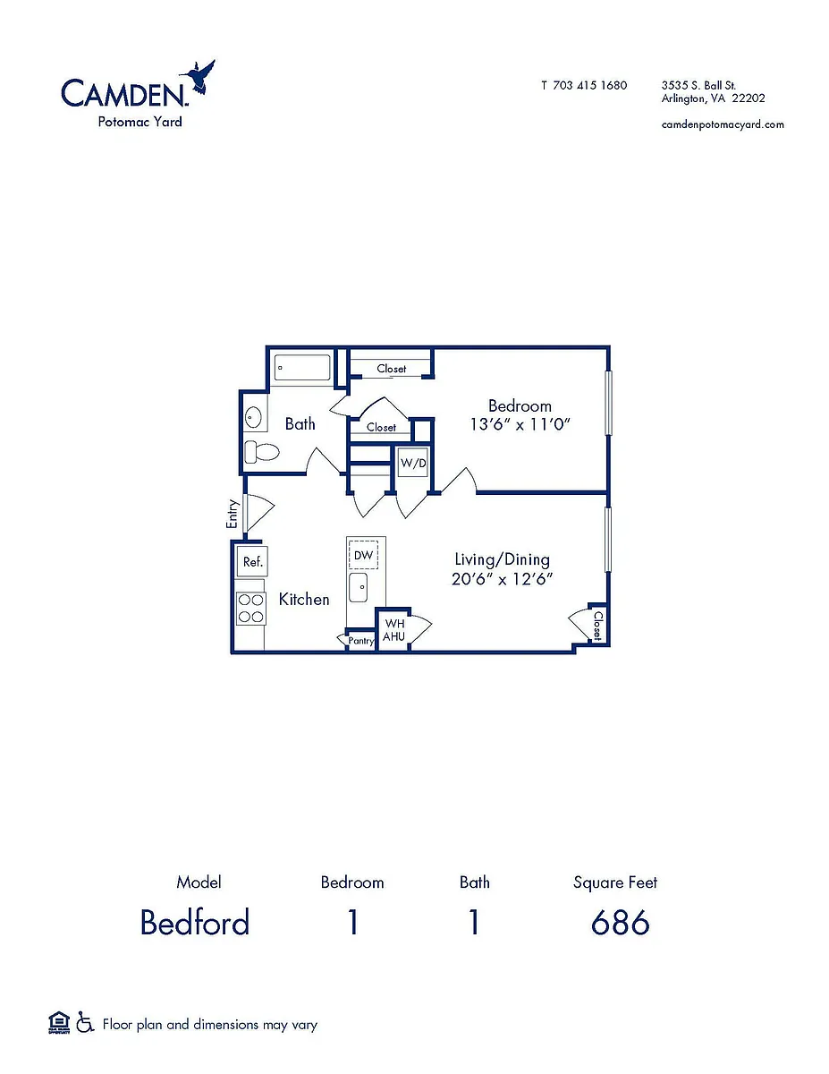 Floor plan Bedford
