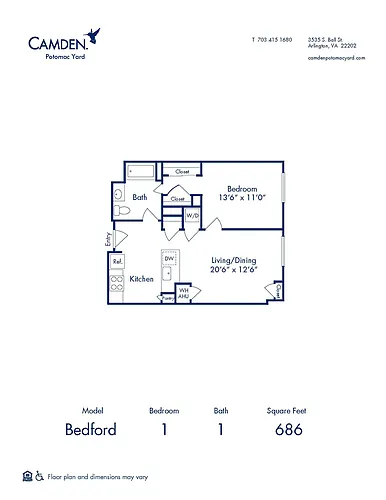 Floor plan Bedford