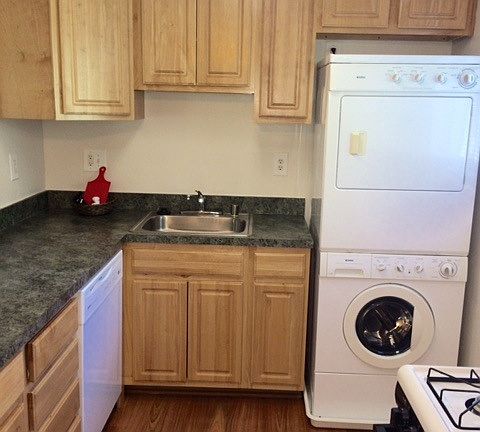 Kitchen with new cabinets