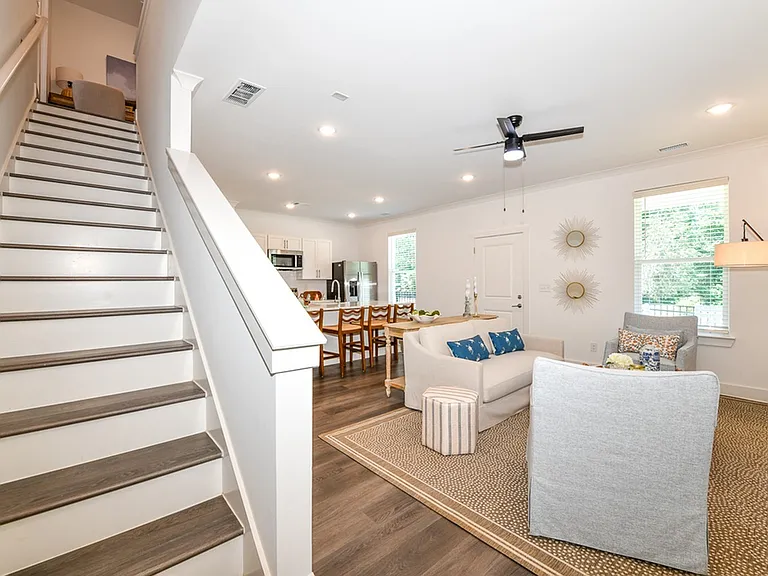 Stairway to Second Floor