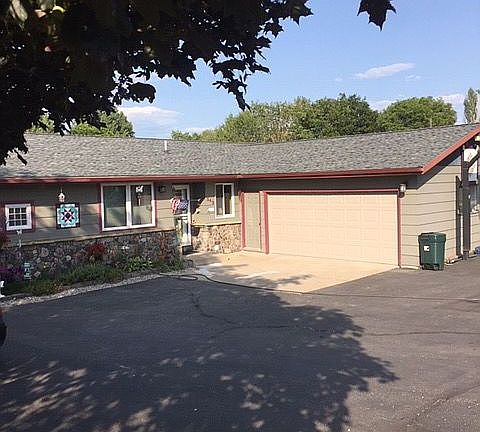 Double car attached garage