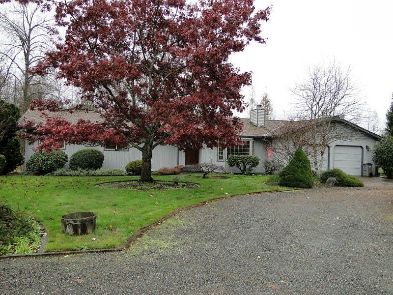 This spacious rambler is located on over an acre. Roof and exterior paint in 2003 and new windows in