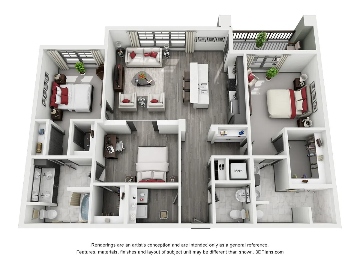 Floor plan Trinity