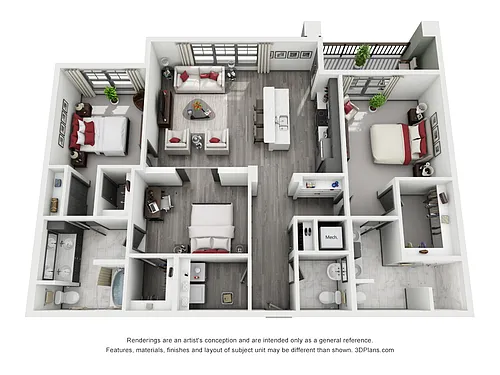 Floor plan Trinity