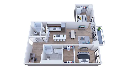 Floor plan B7