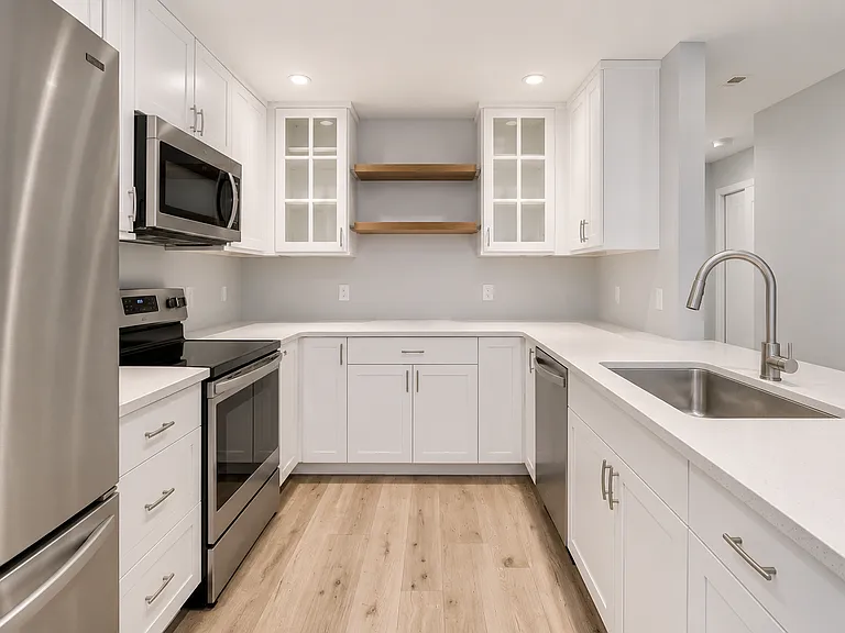 Clean, functional, and open so no one feels left out of the conversation.