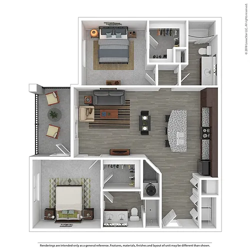 Floor plan Domaine