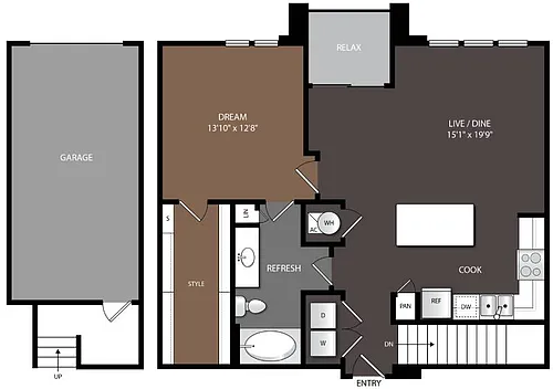 Floor plan A3G East