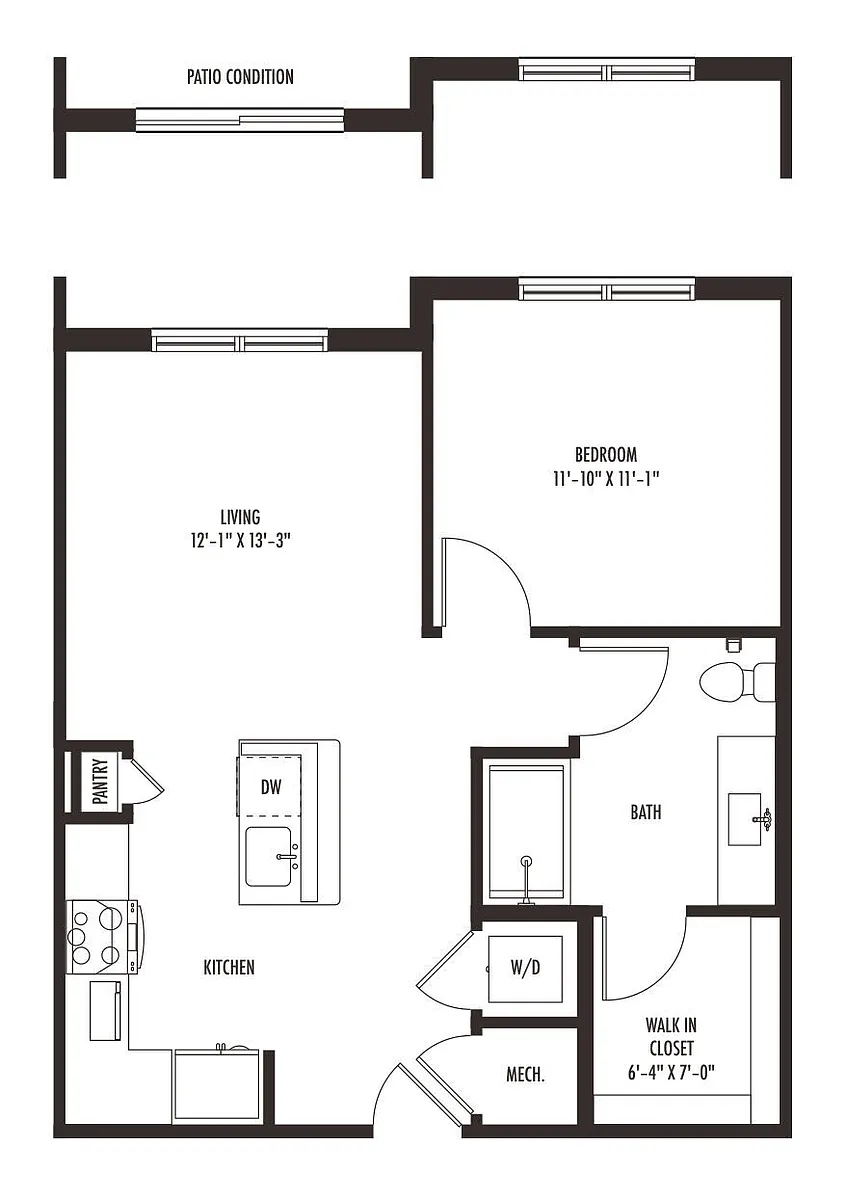 Floor plan A1-A