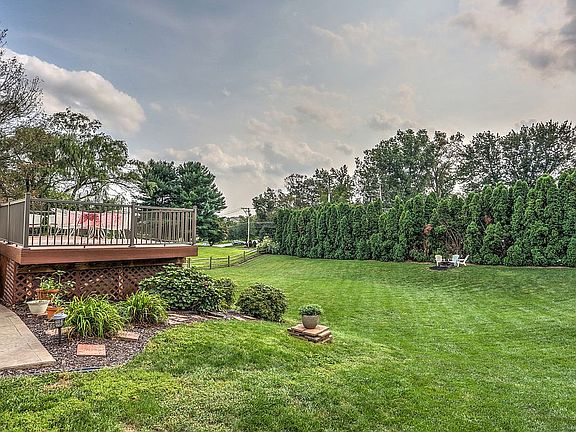 Deck & yard