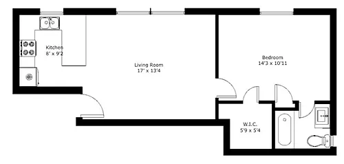 Floor plan A1