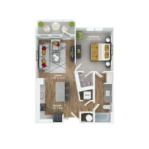 Floor plan Manhattan A1
