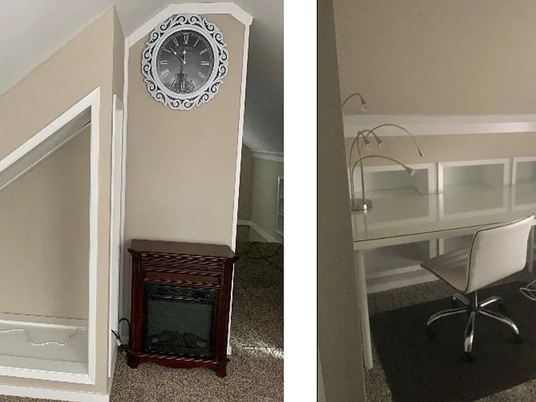 Top floor suite (fireplace and separate study area)