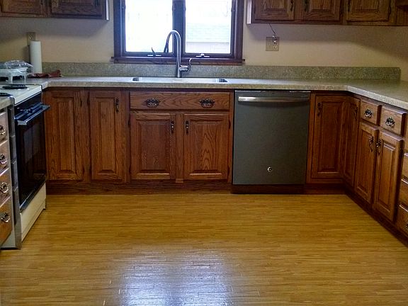 from entrance to kitchen