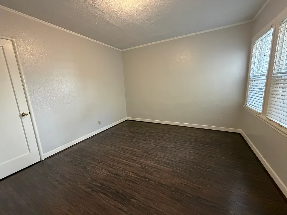 Bedroom with large closet