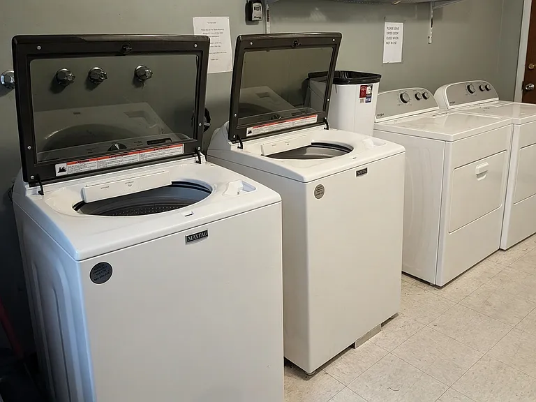 Shared laundry room