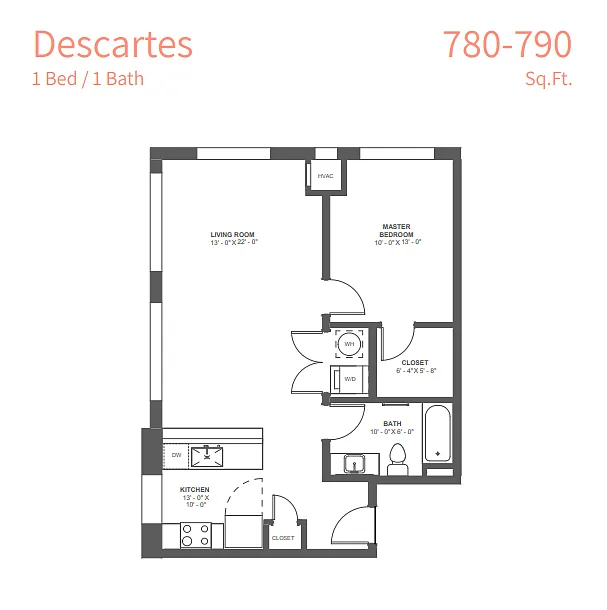 Floor plan C1G